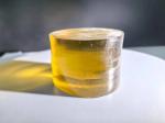 Yellow 99.99% Al2O3 Sapphire Single Crystal Lab Grown Rough Materials For