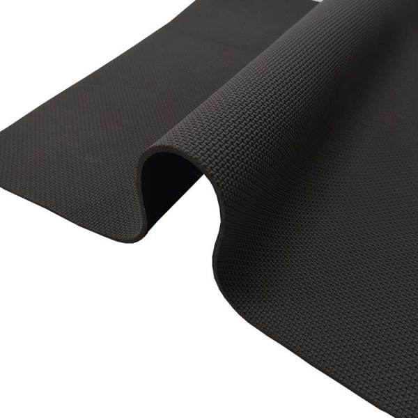 Buy cheap Black Thick 2mm Neoprene Sheet Foam Rolls , Coated Nylon Rubber Sheet from wholesalers
