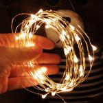 2M 5M 10M Led string light Waterproof battery fairy lights outdoor lamps for