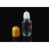 Buy cheap Transparent Glass Rollerball Perfume Container 50ml Yellow Pp Plastic Cap from wholesalers