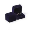 Buy cheap Wholesale Manufacturer Customised Luxury Jewelry Ring Box Personalized Custom logo Velvet Jewellery Engagement Ring Packaging Box from wholesalers