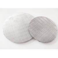Buy cheap SS304 0.25mm Slot Precision 50 Micron Stainless Steel Mesh Round Shape product