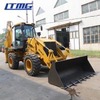 Buy cheap optional engine 2.5ton articulated backhoe 4x4 small backhoe loader for sale product