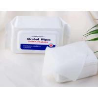 Buy cheap Anti Bacteria Alcohol Disinfectant Wipes , 10pcs Isopropyl Alcohol Wipes product
