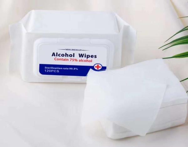 Buy cheap Anti Bacteria Alcohol Disinfectant Wipes , 10pcs Isopropyl Alcohol Wipes from wholesalers