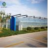 Buy cheap Flowers Planting Clear Film 9m Multi Span Greenhouse Sturdy Stable from wholesalers