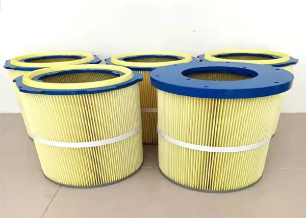 Buy cheap Polyester Fiber Film Covered Air Filter Element 99.8% Welding Smoke Dust Collector from wholesalers