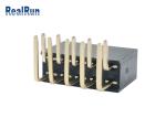 2×5P Female Header Connector Y Terminal 90 Degree Bend Dip Insert PA6T