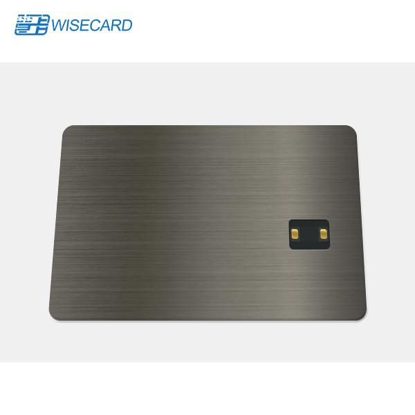 Buy cheap Matt Surface NFC Metal Cards For Club Visiting Digital Signature Authentication from wholesalers