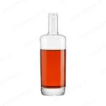 Logo Acceptable Glass Tequila Liquor Spirits Wine Bottles 500ml 750ml for