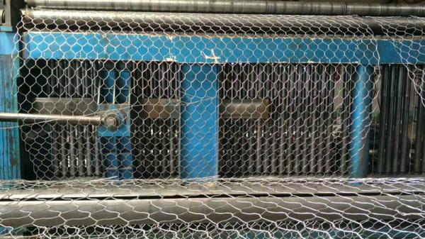 Quality CNC 4300mm Width Reverse Twist Gabion Hexagonal Wire Netting Machine for sale