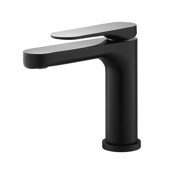 Buy cheap Matt black&chrome Wash basin Faucet 25mm Ceramic Cartridge Faucet from wholesalers