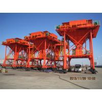 Buy cheap 30cbm red dust free mobile port hopper for coal discharging product