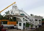 Industrial Mobile Concrete Plant , Automatic Ready Mix Portable Cement Plant
