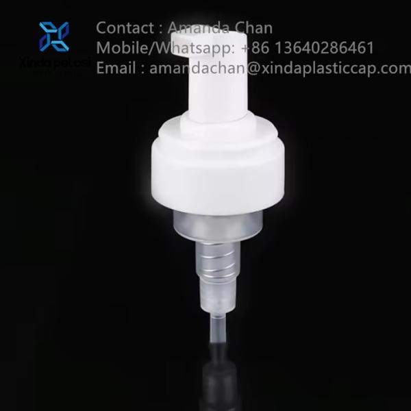 Buy cheap wholesale Soap Dispens Pump PP Hand Wash Foam Pump White Shampoo Cream Pump from wholesalers