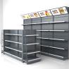 Buy cheap Multilevel Stationery Shop Display Rack Shelves Metal Wall 5-8 Feet Mild Steel Commercial from wholesalers