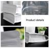 Buy cheap White kraft paper Flat Bottom zipper bag food grade packaging bag from wholesalers