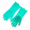 Buy cheap Custom 33.5x16.5cm Silicone Hand Gloves For Dishwashing from wholesalers