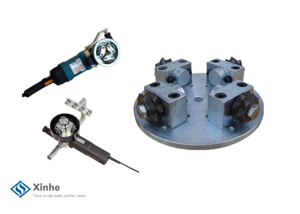 Tungsten Star Bush Hammer Wheels Handheld And Floor Grinder Accessories