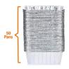 Buy cheap 1LB Custom 8342 Aluminum Foil Food Containers 450ml Food Container Foil With Lid from wholesalers