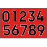 Buy cheap Iron On 10 Inch Letters And Numbers Football Jersey Letters And Numbers from wholesalers