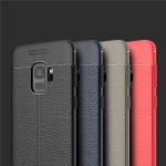 New design Soft TPU mobile phone case For Samsung Galaxy S9 Litchi leather TPU