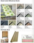 shade curtain,aluminium buckle,pvc roller blind,diamon mesh anti-bird net