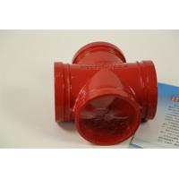 Buy cheap High Pressure Resistant 4 Way Pipe Fitting With Ductile Iron ANSI Standard product