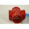Buy cheap High Pressure Resistant 4 Way Pipe Fitting With Ductile Iron ANSI Standard from wholesalers