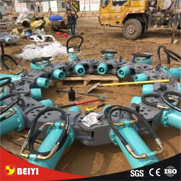 Buy cheap Hydraulic concrete round pile head cutter pile breaker for construction from wholesalers