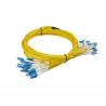 Buy cheap Low Insertion Loss Fiber Patch Cable 10M 3.0mm Duplex LC Connector <0.3dB from wholesalers