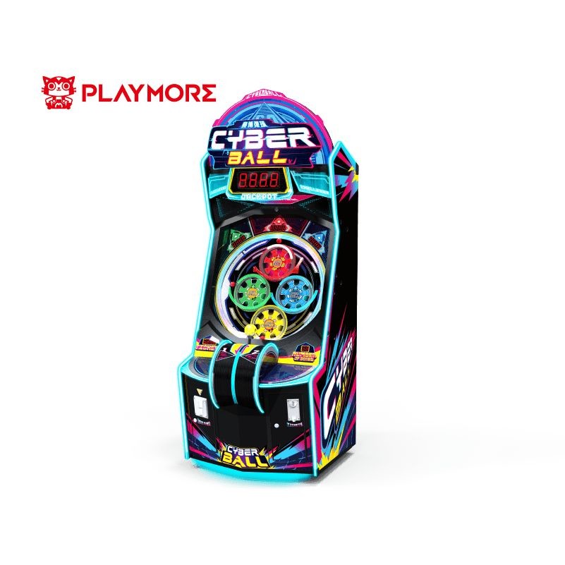 180W Cyber Ball Kids Lottery Ticket Machine 1 Player Or Multi Player