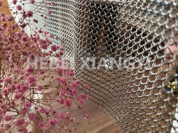 Buy cheap S W Model Copper Chainmail Ring Mesh Curtain For Decoration Room Divider from wholesalers