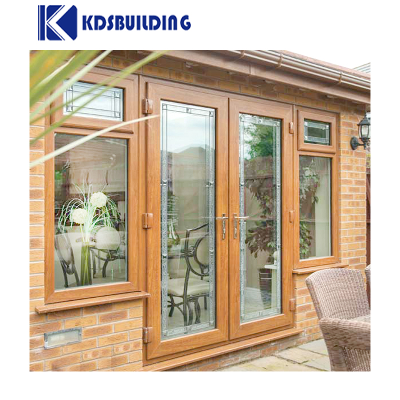 Cheap Price High Speed Balcony Exterior Manufacture Solid Pvc Door For Houses