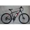 Buy cheap Brushless Electric Motor Mountain Bike Black Full Suspension Electric Mountain Bike from wholesalers