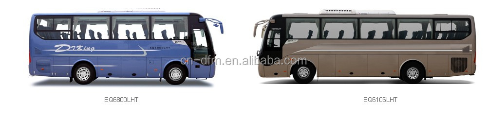 Used 12m Diesel Coach Bus with 60 Seats and Euro 3 Emission Standard in Good Condition