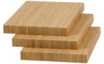 Carbonized Solid Bamboo 1 Inches Bamboo Wood Board