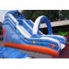Buy cheap Large Commercial Inflatable Water Slides For Adults Fireproof PVC Material Made from wholesalers