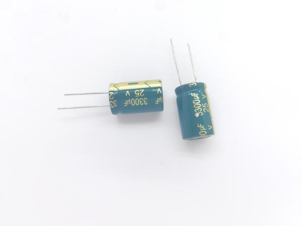 High Frequency Aluminum Electrolytic Capacitor 10V 0.1UF~10000UF -40.C To 105.C