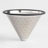 Buy cheap 89mm Stainless Steel Mesh Coffee Filter CF03 Pour Over Portable from wholesalers