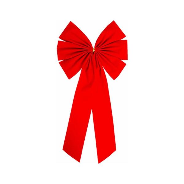 Buy cheap Red and Burgundy Holiday Glitter Velvet Bow Assortment 12" For Indoor / Outdoor from wholesalers