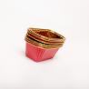 Buy cheap Fluted Sides Aluminum Foil Baking Cups , Baking Mini Aluminum Cupcake Liners from wholesalers