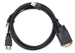 Wholesale Copper Center Conductors HDMI Monitor Cable Chrome - Plated Zinc Alloy Housing from china suppliers