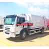 Buy cheap Japan Tech Compression Garbage Truck , 12 - 15 M3 Rubbish Compactor Truck from wholesalers