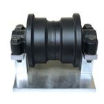 Black Heat Treatment Undercarriage Rollers for Long-lasting Durability