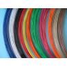 Buy cheap Round 0.35mm Color Coated Wire White Black Surface Zinc Coating from wholesalers