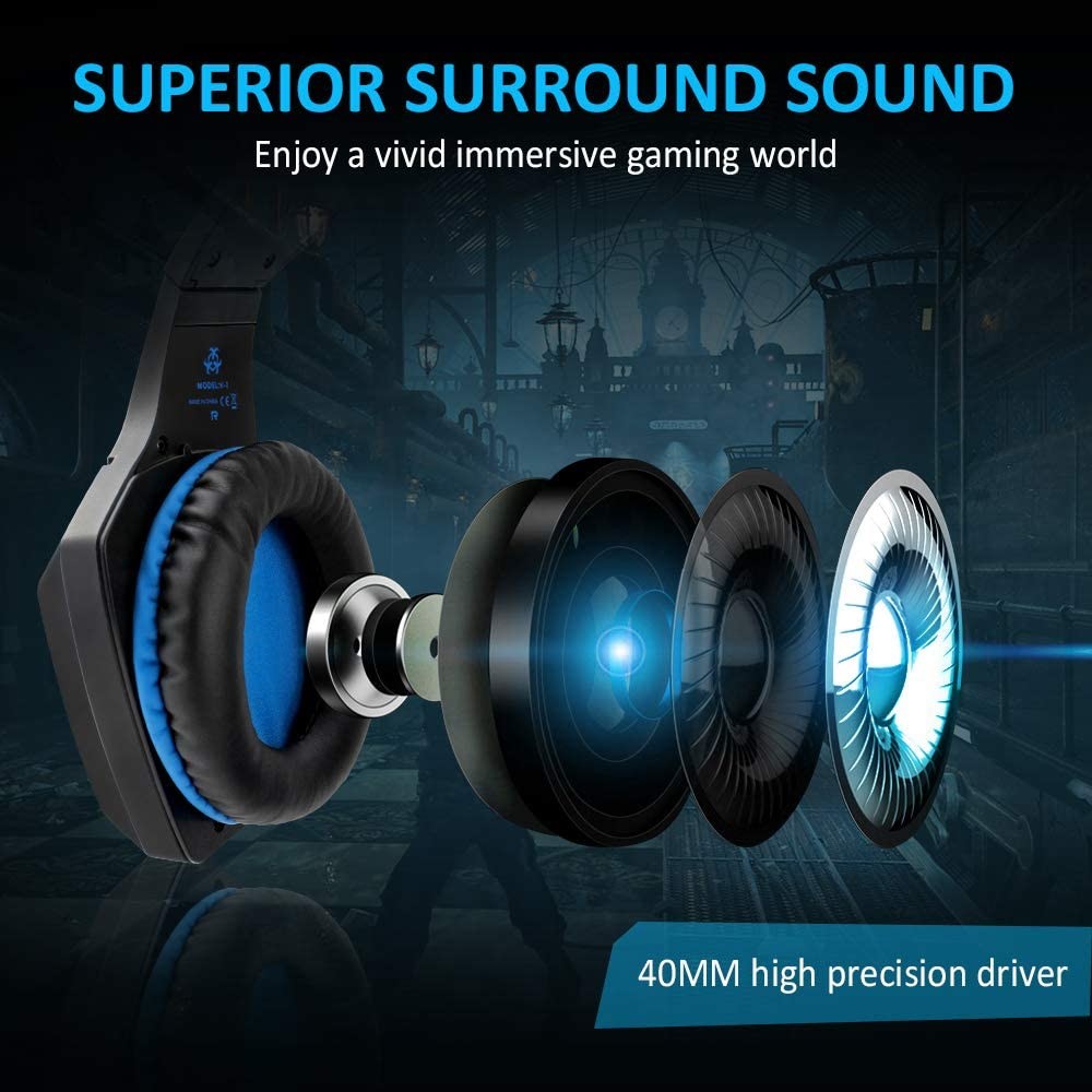 PC PS4 Xbox 100mA 3.5mm 2.2kohm USB Gaming Headset