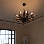 Deer rack chandelier for indoor home Lighting Fixtures (WH-AC-18)