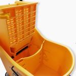 Mobile Heavy Duty Buckets And Pails Commercial Mop And Bucket Set 33 Litre