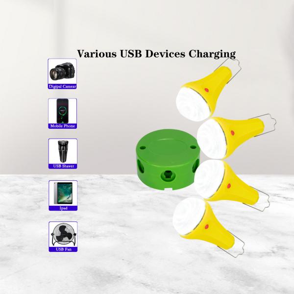 Buy cheap High Light Intensity Portable Solar Lighting Systems Hybrid Inverter Sustainable from wholesalers